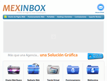 Tablet Screenshot of mexinbox.com